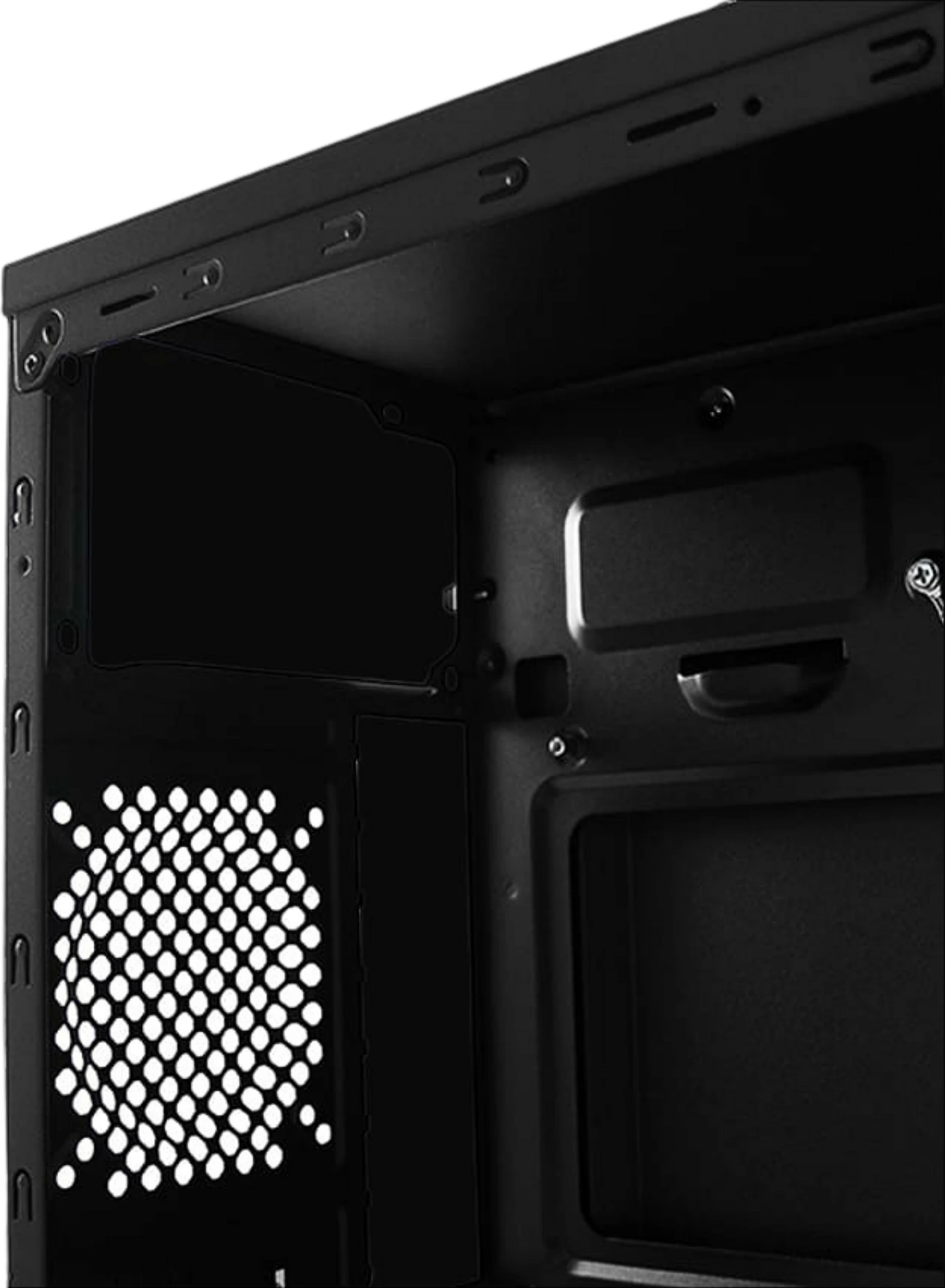 Kasë LC-Power 7036B Midi Tower, ATX, micro ATX, Mini-ITX, e zezë