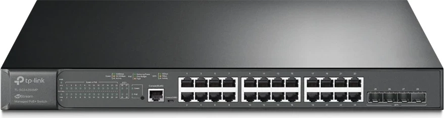Switch TP-Link TL-SG3428XMP, i zi