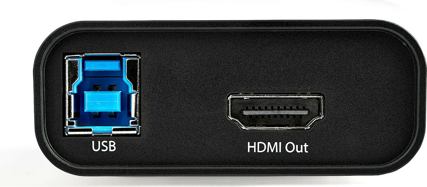 Pajisje kapjeje video StarTech HDMI në USB-C, UVC, 1080p 60fps, e zezë/argjendtë