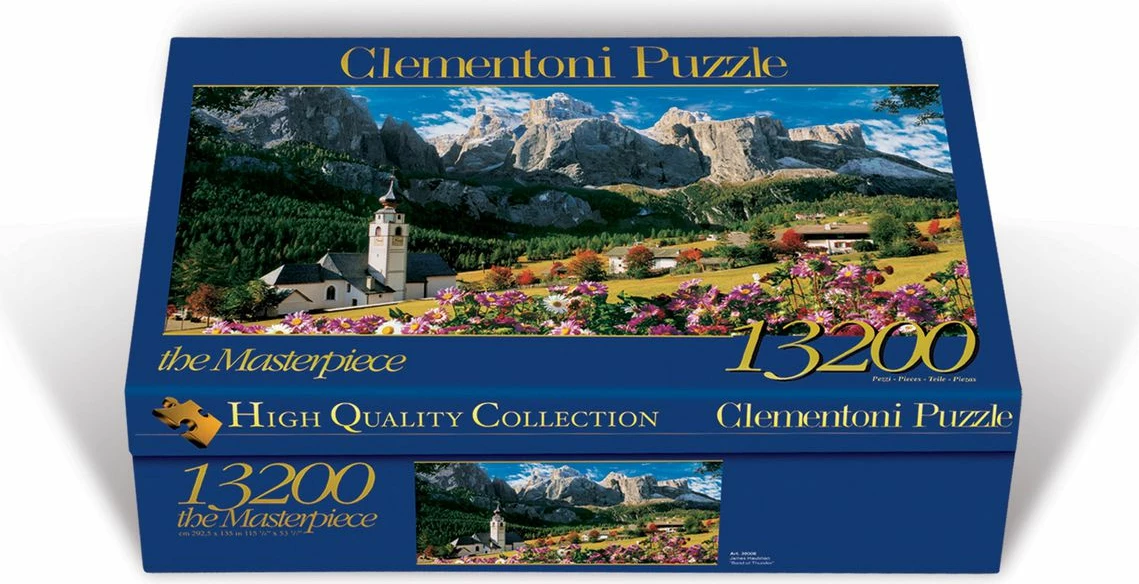 Puzzle Clementoni Sellagruppe Dolomiti 13200 elemente, 14+ vjeç, 1 figurë, 38007
