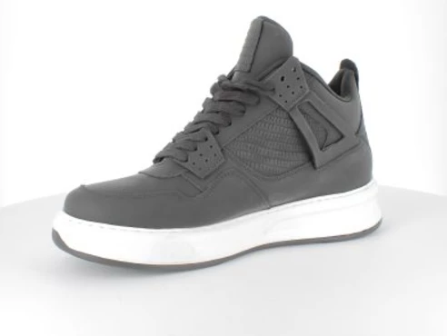 Patika të fella për meshkuj BASKETS028, të zeza