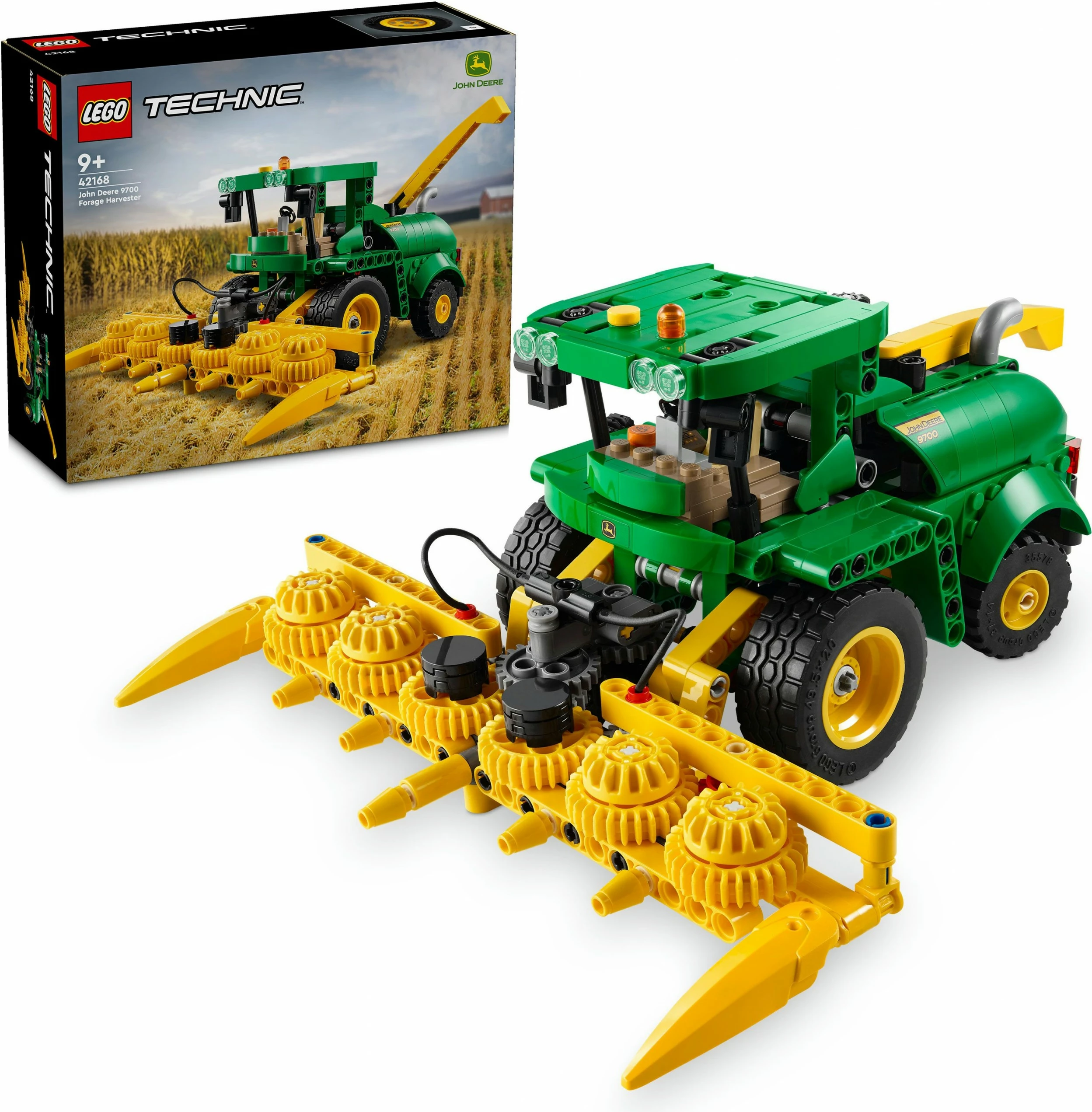 Set ndërtimi LEGO Technic John Deere 9700 Forage Harvester 559 pjesë multikolor