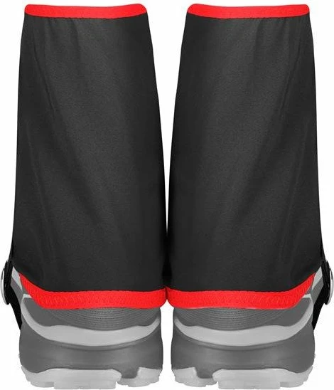 Mbrojtëse këmbësh për trail running Nils Camp NC17113, madhësi universale, e zezë-kuqe