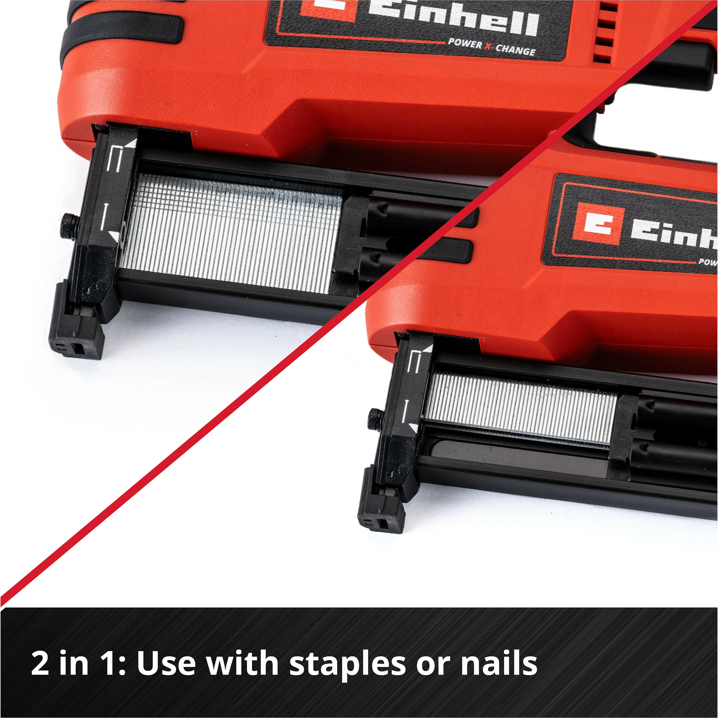 Kapëse elektrike Einhell TE-CN 18 Li Solo, pa kabllo, e kuqe