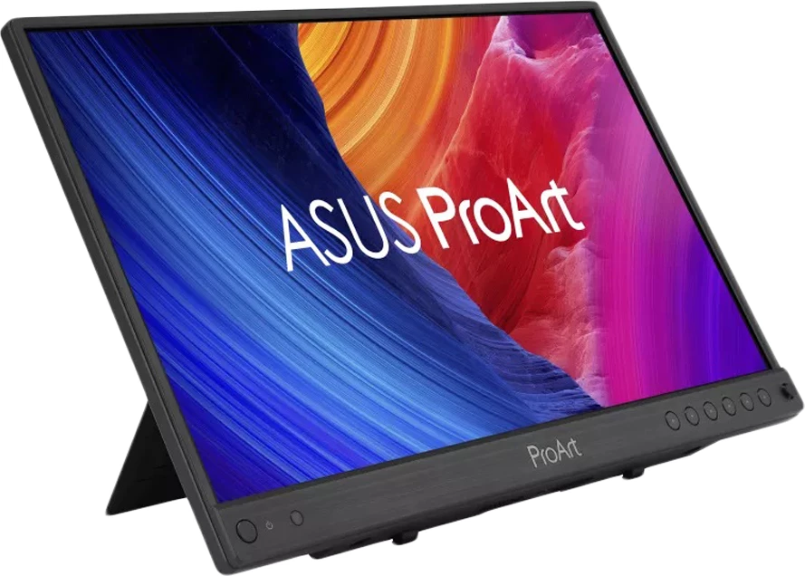 Monitor profesional ASUS ProArt Display PA16USV 15.6" 4K UHD IPS HDR10 100% sRGB USB-C/HDMI 12G-SDI, i zi
