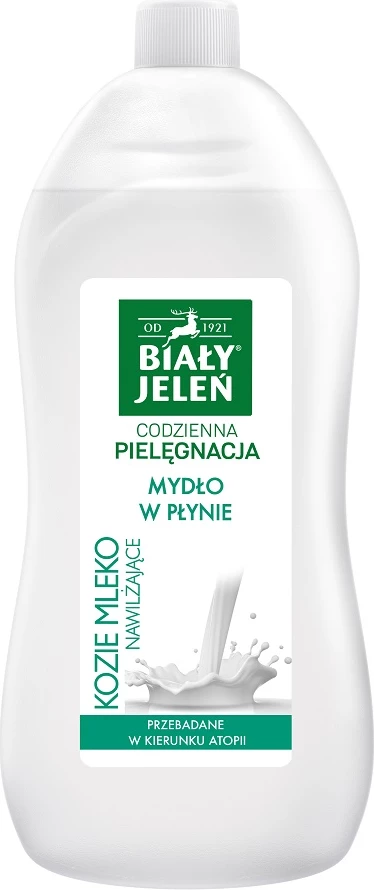 Sapun i lëngshëm Biały Jeleń me qumësht dhie 1000ml