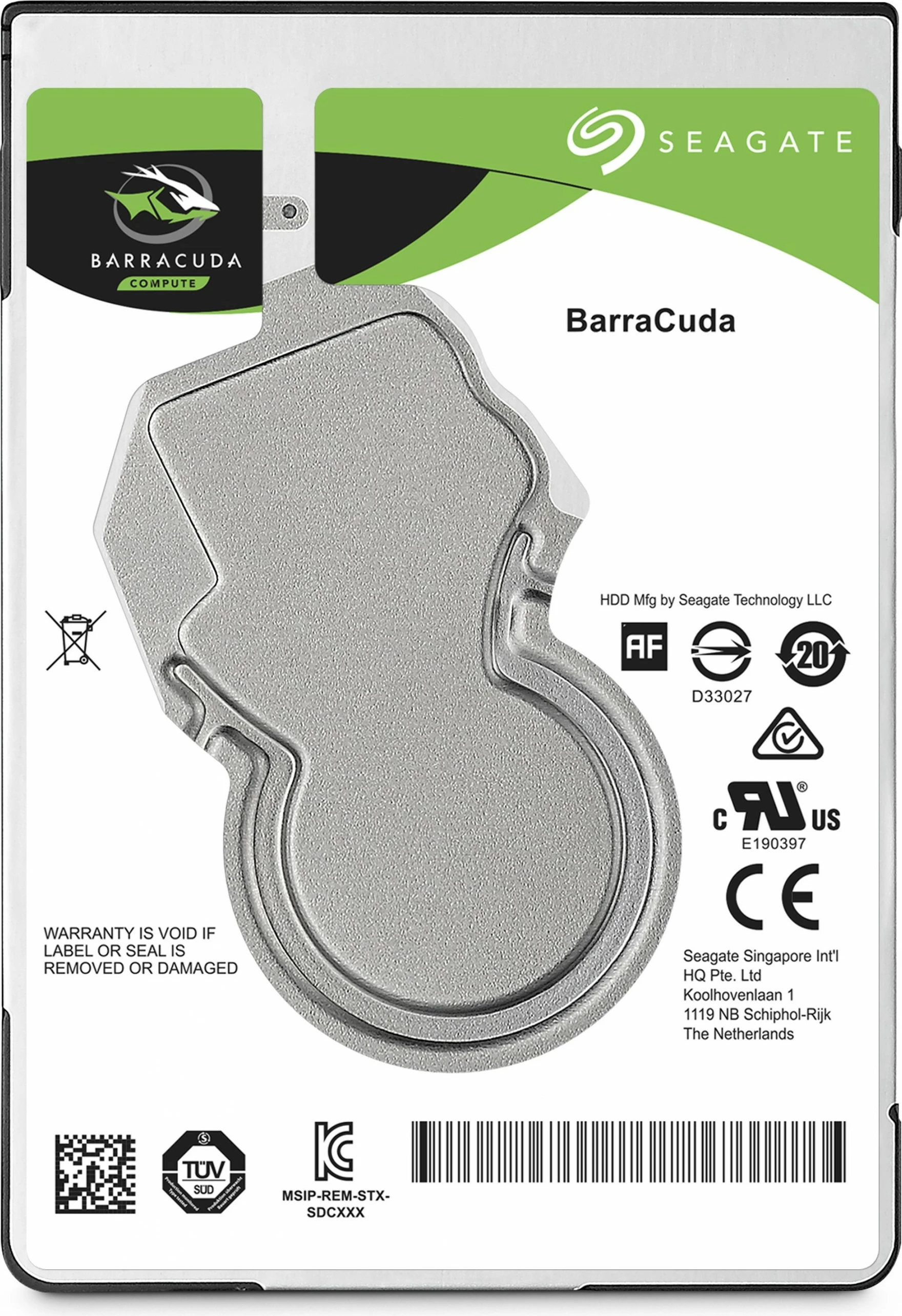 HDD Seagate Barracuda ST5000LM000, 5 TB, 5400 RPM, 128 MB, 2.5", Serial ATA III