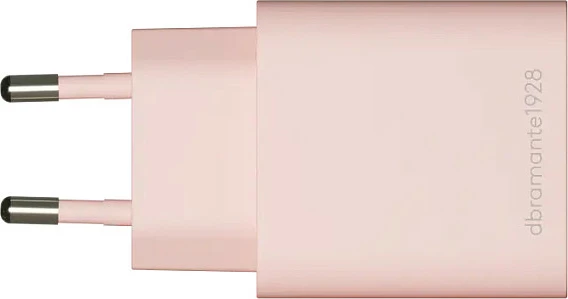 Karikues muri dbramante 1928 Re-charge 20W, 2 porta (USB-C + USB), EU, rozë