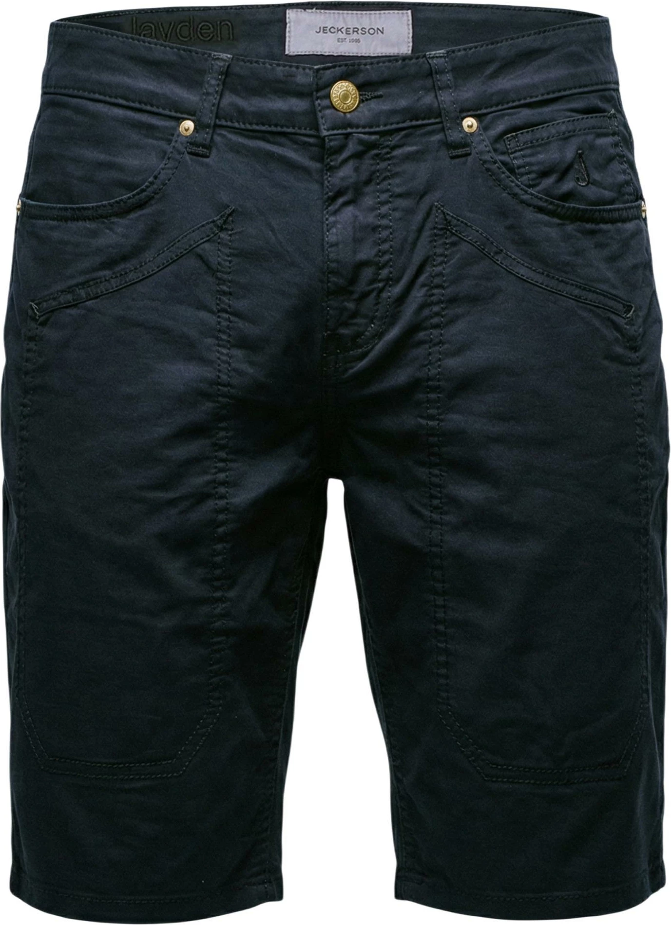 Shorce për meshkuj Jeckerson Jayden 5 Tasche Toppa Slim, blu e errët [Madhësia: W28]