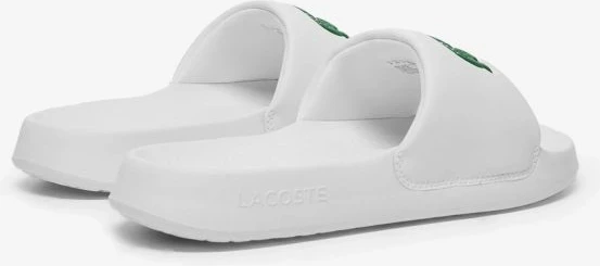 Papuqe Lacoste SERVE SLIDE 1.0 125 1 CMA, të bardha/jeshile