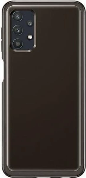 Mbështjellës original Samsung EF-QA326TBE për Galaxy A32 A326 5G, i hollë, i butë, i zi