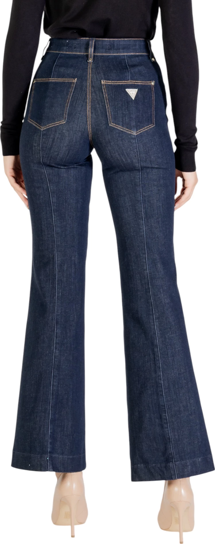 Xhinse për femra Guess New Faye Pant W5RA0P D5PW1, denim [Madhësia: W32 L32]