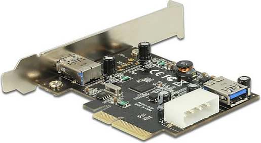 Kartë zgjerimi PCIe DeLOCK 89399, 2x USB 3.2 Gen 1, 10 Gbit/s