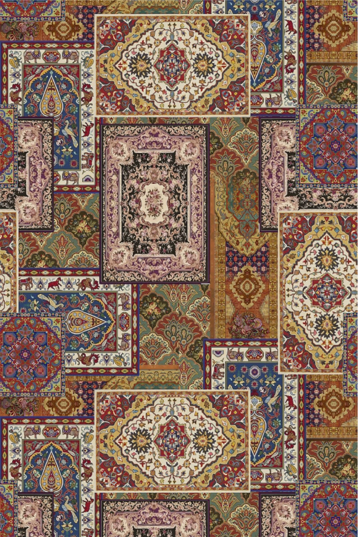 Qilim për korridor, shumëngjyrësh, Conceptum Hypnose CT-1087, 80x150cm