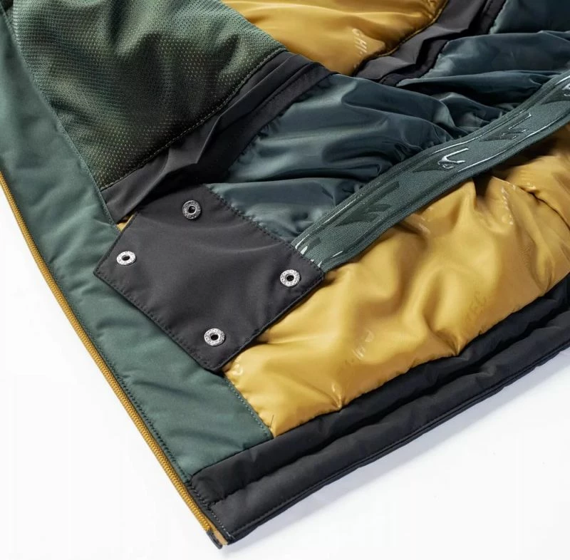 Xhaketë për meshkuj Hi-Tec, e zezë dhe e gjelbër