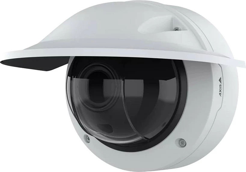 Kamerë sigurie IP Axis Q3546-LVE, 4MP dome, PoE, microSD, indoor/outdoor, bardhë/zezë