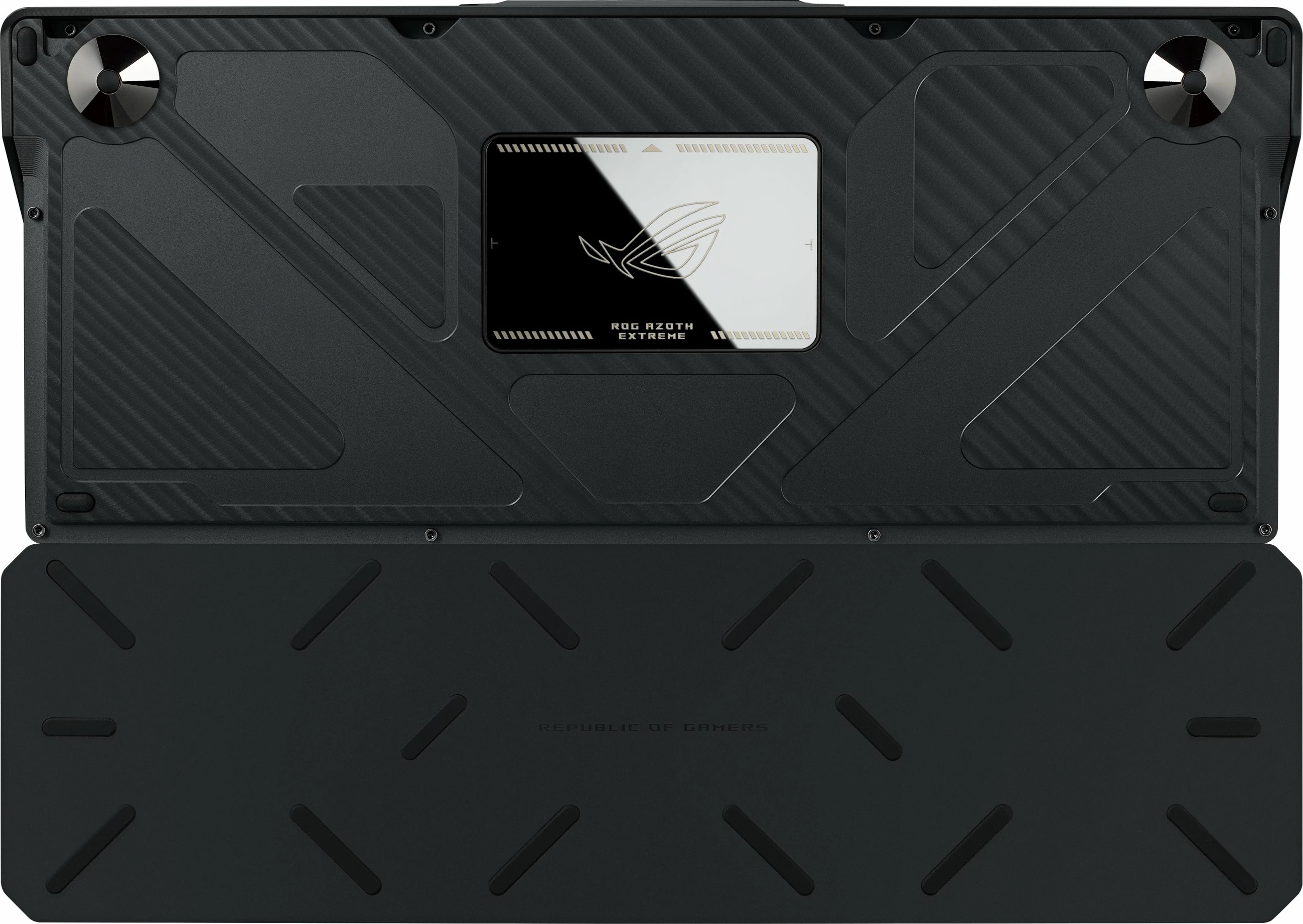 Tastierë mekanike ASUS ROG Azoth Extreme, 75%, RGB, OLED, Wired & Wireless, QWERTZ, e zezë