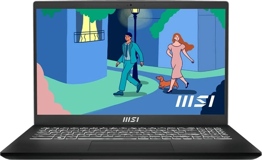 Laptop MSI Modern 15 B13M-1086PL, 15.6", Intel Core i7-1355U, 16 GB RAM, 512 GB SSD, Windows 11, Zi