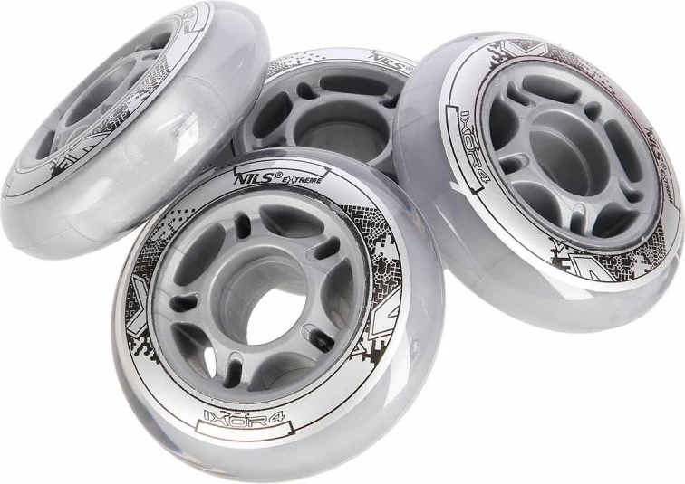 Rrota rollera Nils Extreme, transparente