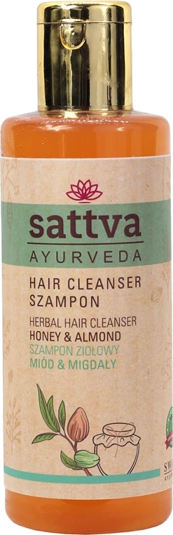 Shampon për femra Sattva Herbal Shampoo Honey & Almond 210ml