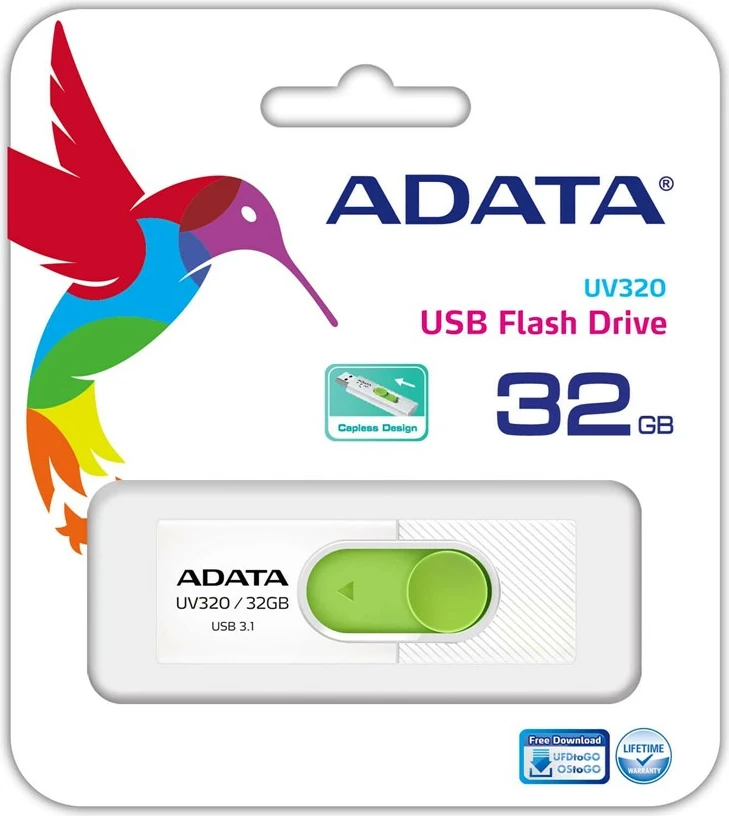 USB Adata UV320, 32 GB, 3.2 Gen