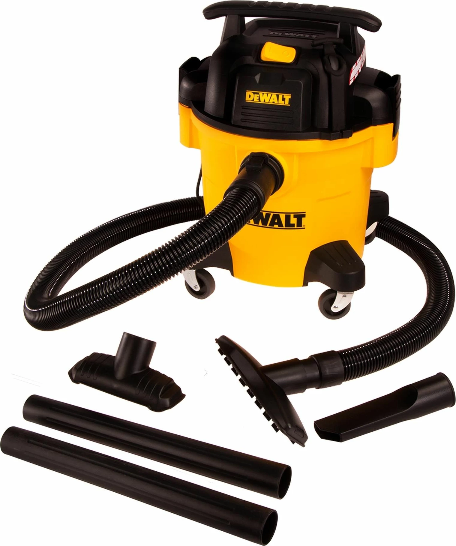 Fshesë industriale për thatë/lagësht DeWalt DXV20P 20L 1050W, verdhë/zezë