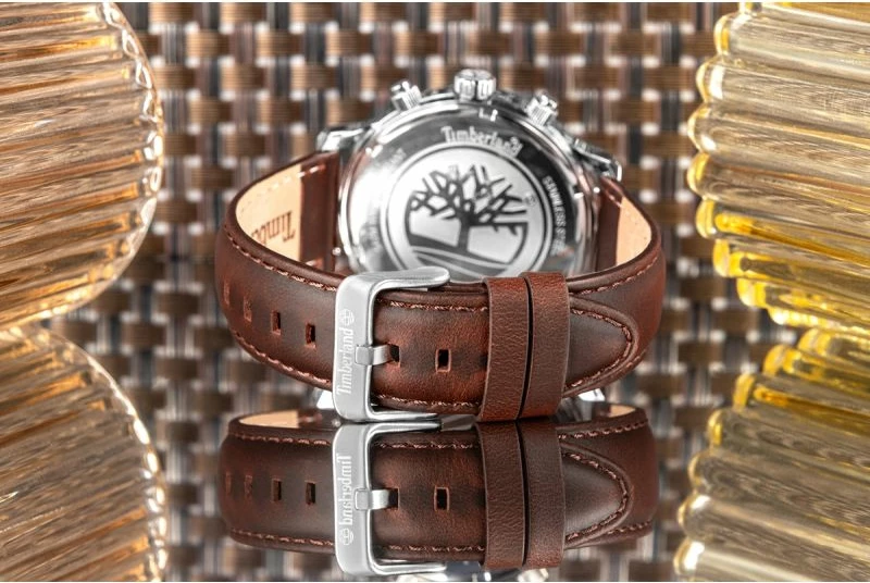 Orë dore meshkuj Timberland Driscoll TDWGF0055702, kafe/navy blue, set me çantë