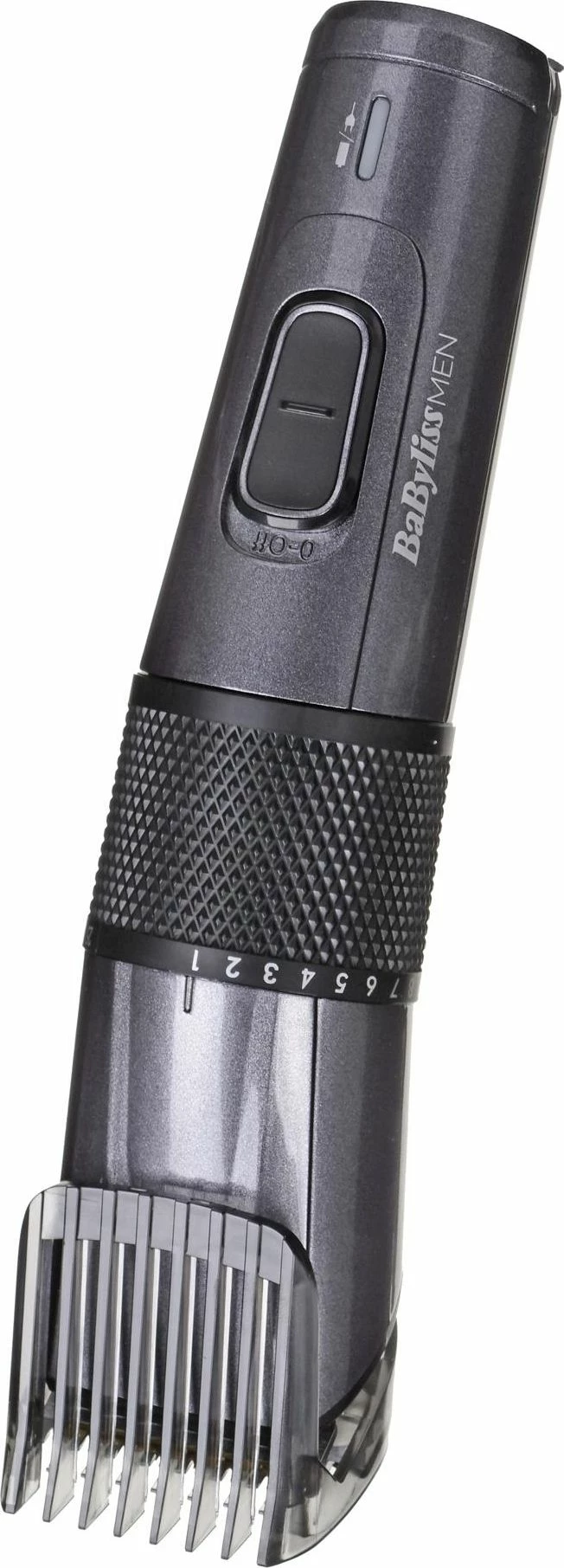 Makinë rroje BaByliss E976E, 0.5-25 mm, 26 nivele, teh titan, gri