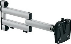 Mbajtës monitori muror Novus TSS Folding Arm III 200/150, VESA 75x75-100x100, deri 15 kg, Antracit/Argjend