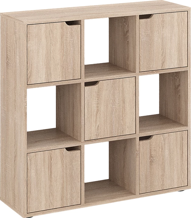 Raft librash Bookel, ngjyrë sonoma, 88.5x27.5x89.3cm