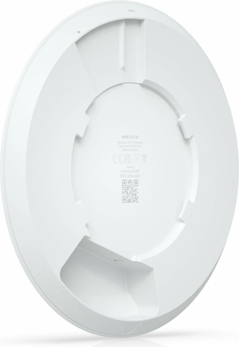 Access Point Ubiquiti UniFi U7-LR WiFi 7 2.5GbE PoE Long-Range, i bardhë