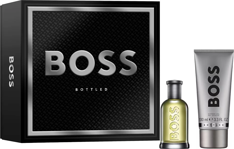 Set Eau de Toilette dhe xhel dushi Hugo Boss Bottled për meshkuj 50ml+100ml