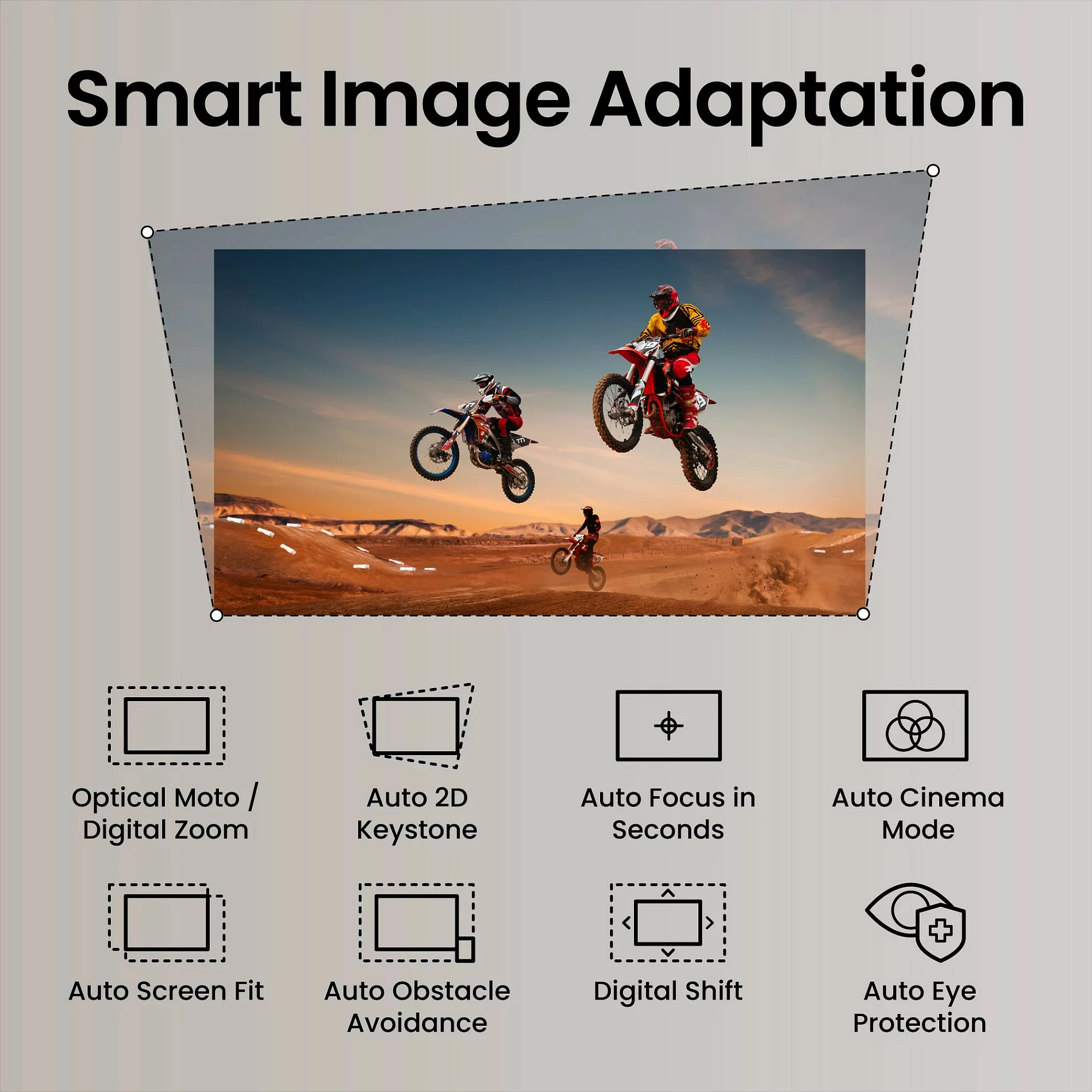 Projektor BenQ TK705i, 4K UHD, 3000 ANSI lm, HDR10+, HDMI 2.1, Google TV, gri