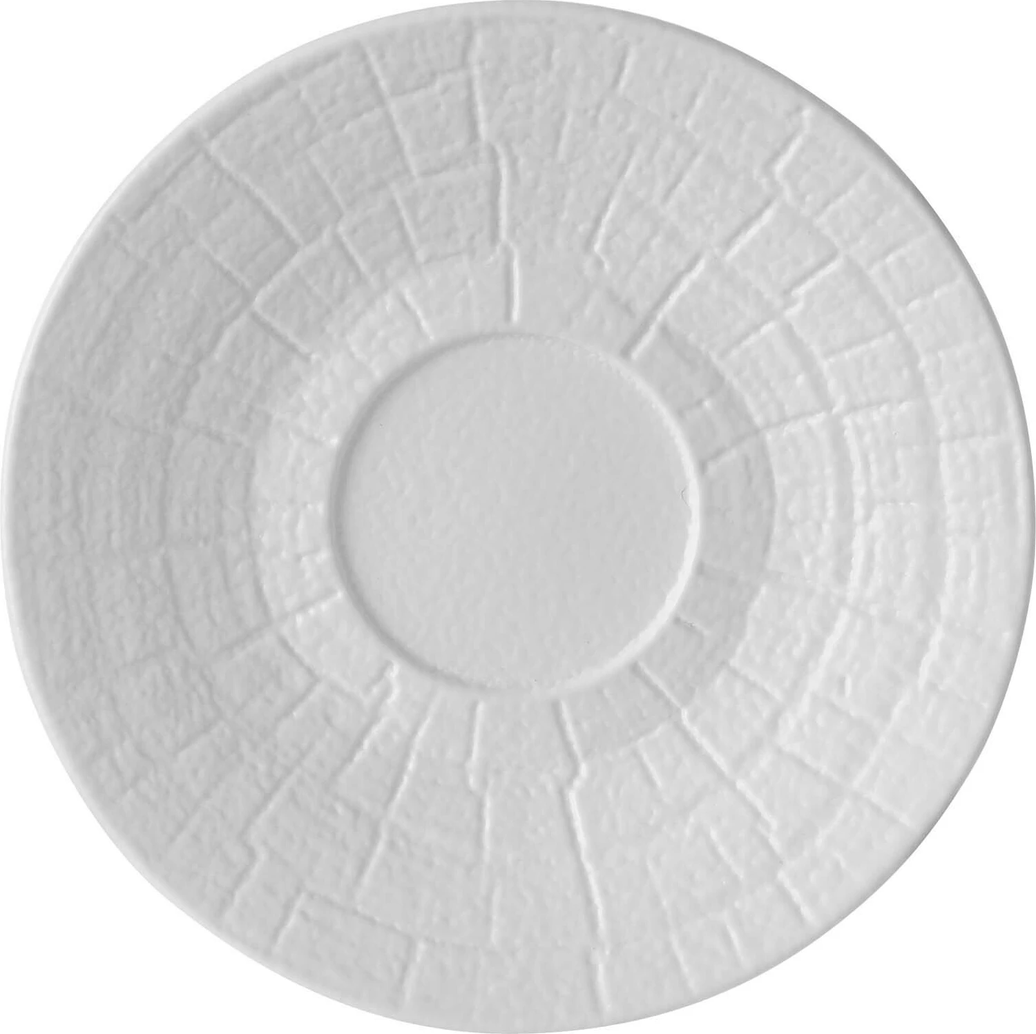 Pjatëz espresso Fine Dine Nordic 120 mm porcelan e bardhë set 3 copë