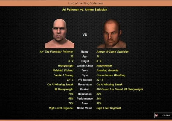 World of Mixed Martial Arts 3 EN Global