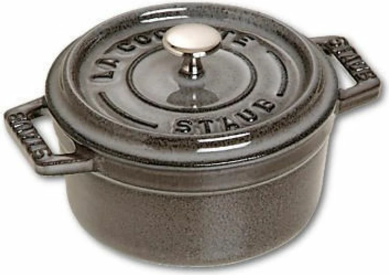 Tenxhere e vogël STAUB Mini Round, 250 ml, grafit