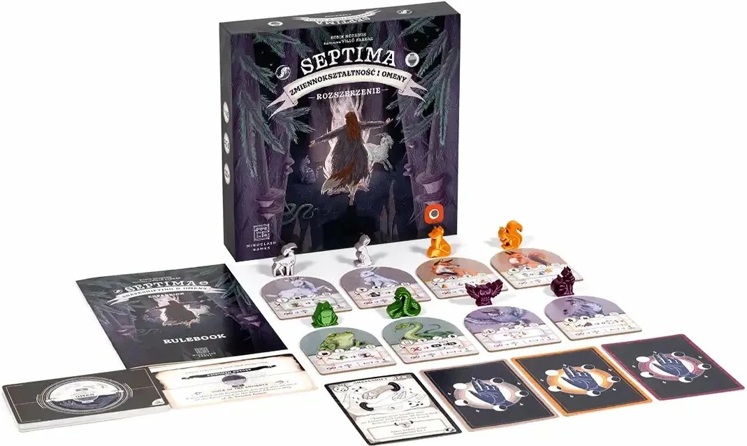 Shtesë për lojë tavoline Portal Games Septima: Shape-shifting and Omens