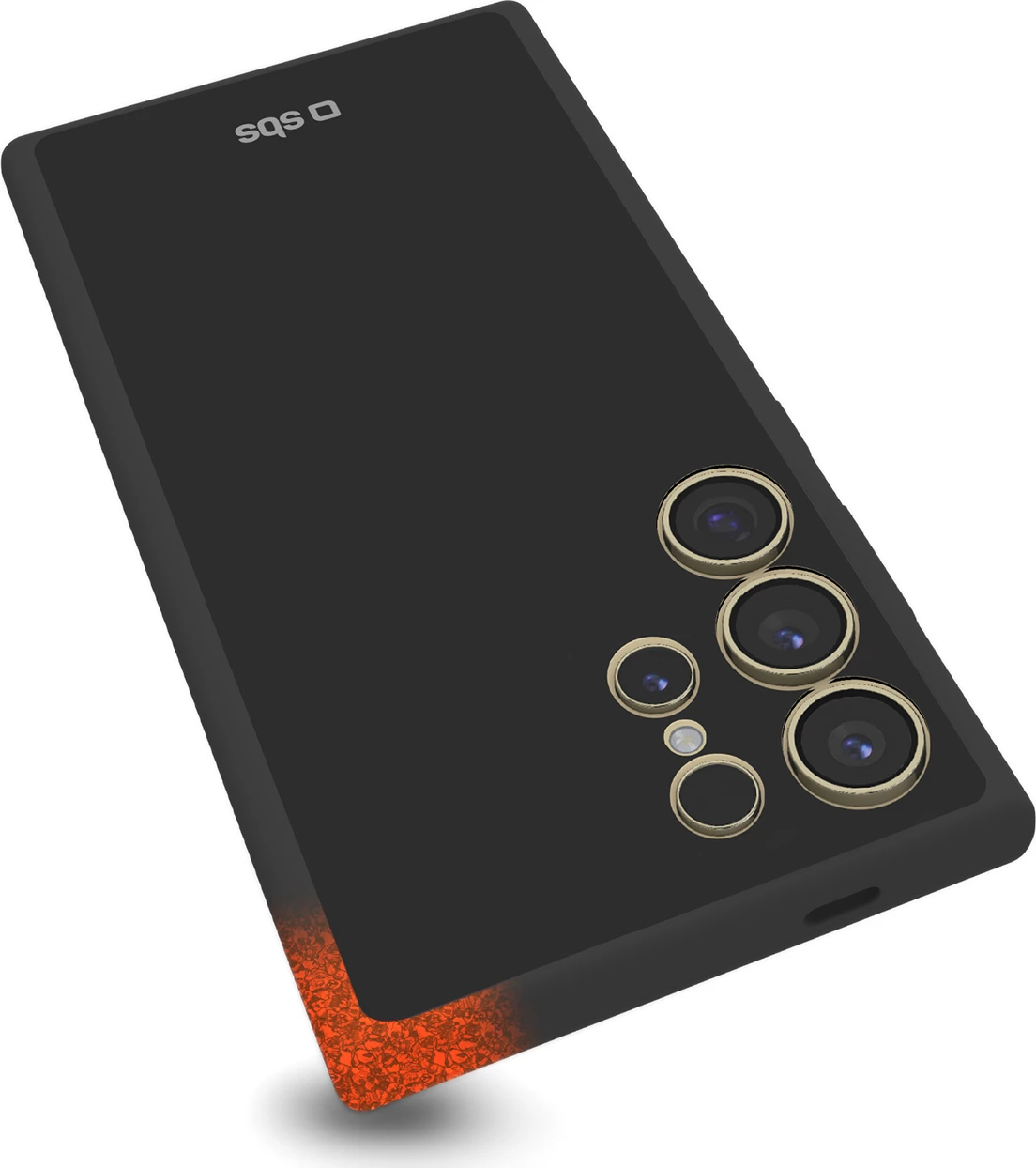 Mbështjellës SBS Full Active D3O për Samsung Galaxy S24 Ultra, i zi