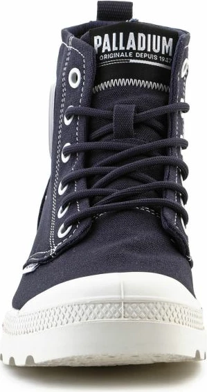 Këpucë Palladium Pampa Blanc për meshkuj dhe femra, blu marine [Madhësia: 36]