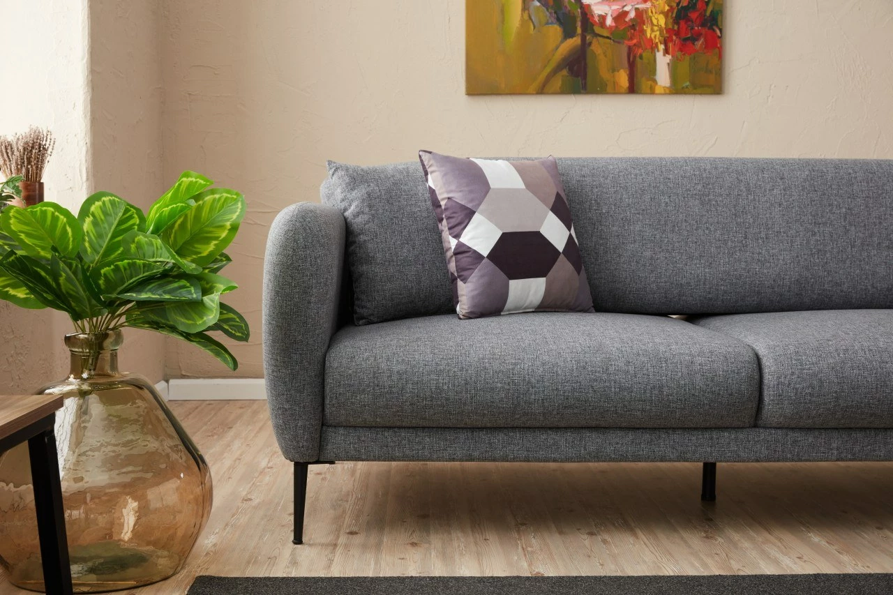 Sofabed 3-ulëshe Atelier del Sofa, Venus, ngjyrë gri