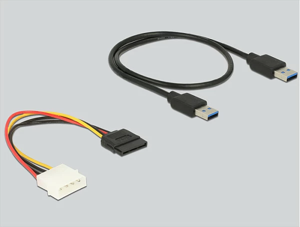 Kartë riser PCIe DeLOCK 41423, x1 në x16, USB 3.2 Gen 1, SATA, e kuqe