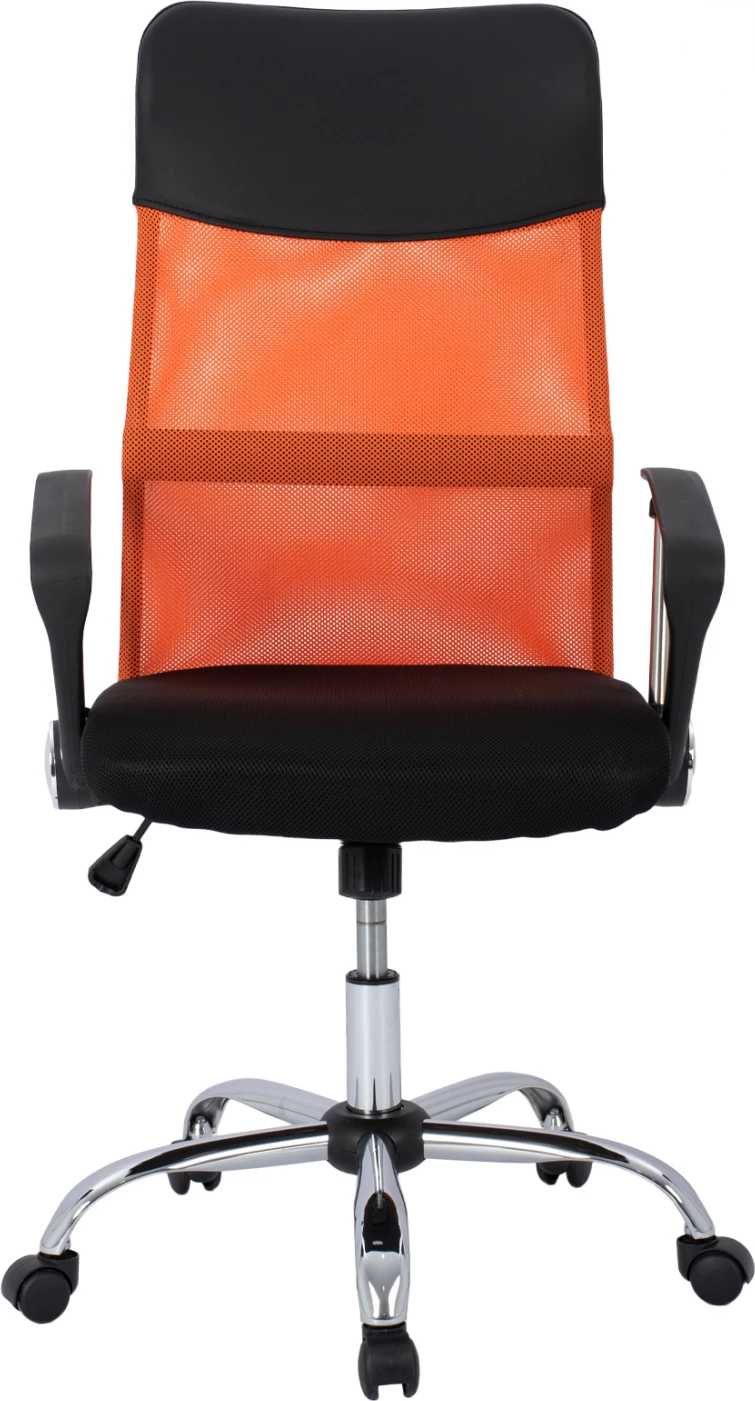 Karrige për zyre FH1000.02, e zezë/e portokalltë