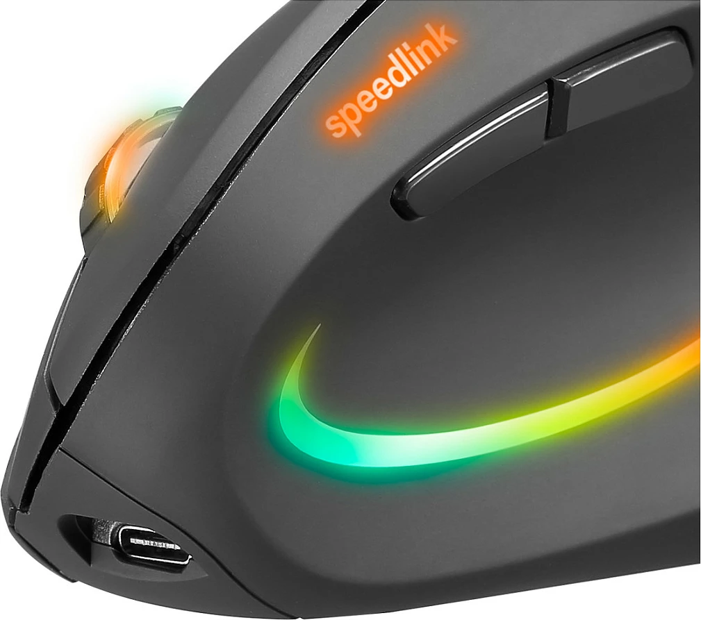 Maus Speedlink PIAVO PRO RGB, 3200 DPI, Wireless, i zi