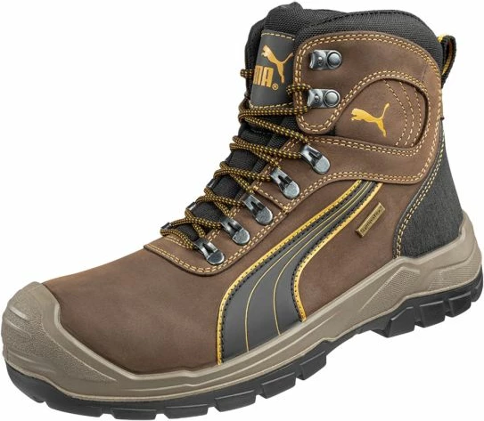 Këpucë për meshkuj Puma Sierra Nevada MID, ngjyrë kafe e errët
