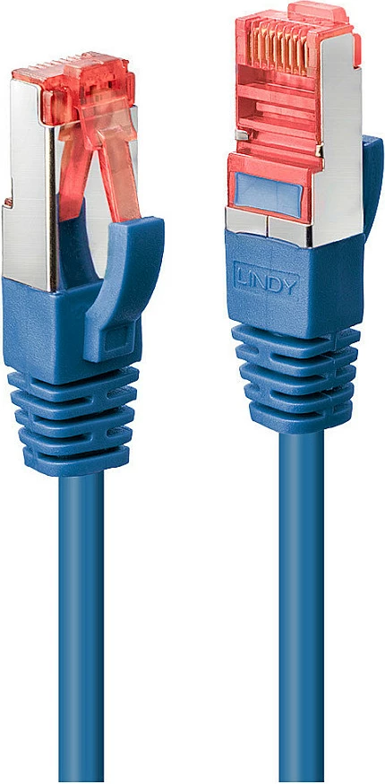 Kablë rrjeti Ethernet Lindy 47719, Cat6 S/FTP, 2 m, RJ-45 në RJ-45, blu