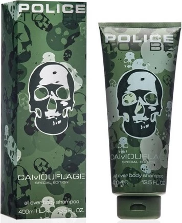 Shampon për trup dhe flokë Police To Be Camouflage për meshkuj 400ml