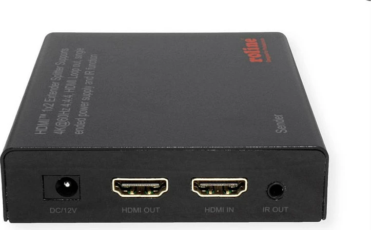 Zgjatues dhe ndarës HDMI ROLINE 1x2, Cat6A, 70m, 4K@60Hz
