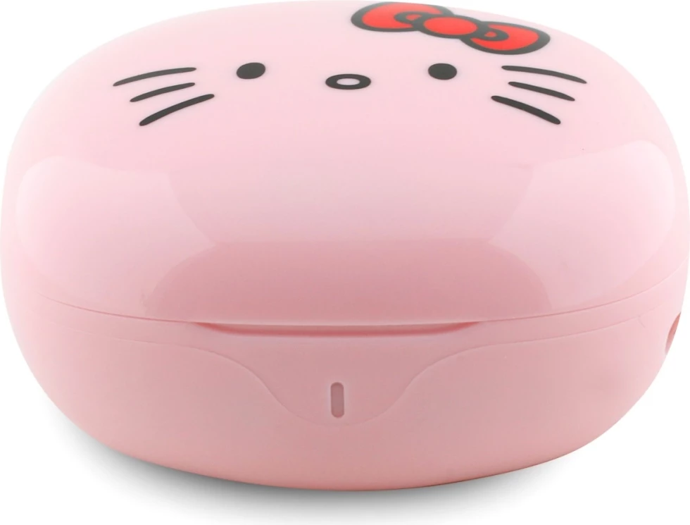 Kufje TWS Hello Kitty O Glossy Finish, Rozë