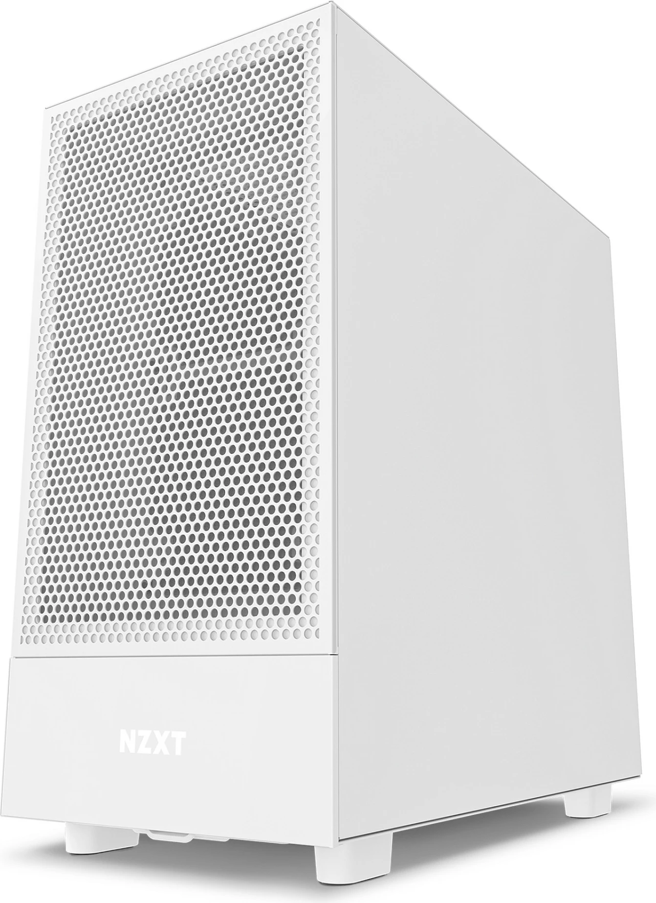 Kasë NZXT H5 Flow, Midi Tower, ATX/EATX/micro ATX/Mini-ITX, Tempered Glass, e bardhë