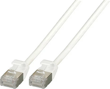 Kabllo rrjeti EFB Elektronik RJ45 Cat6A U/FTP, 0.15 m, ultraflex, e bardhë
